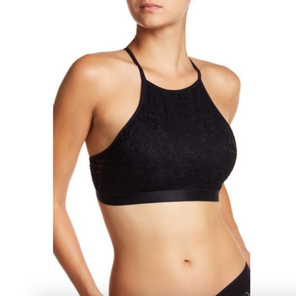 free press Other - Free Press High Neck Lace Bralette M
